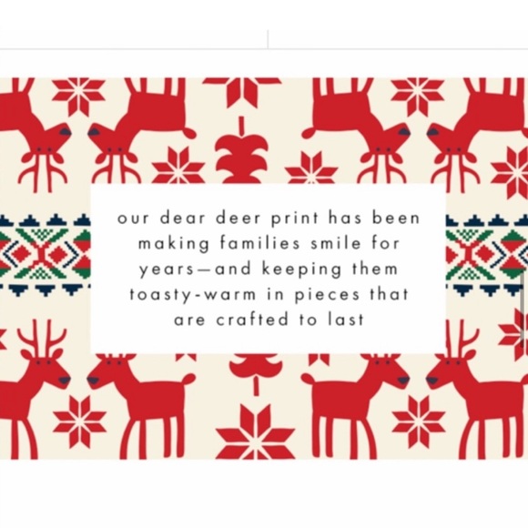 Hanna Andersson Red and Cream Patterned Men Pants - Picture 4 of 9